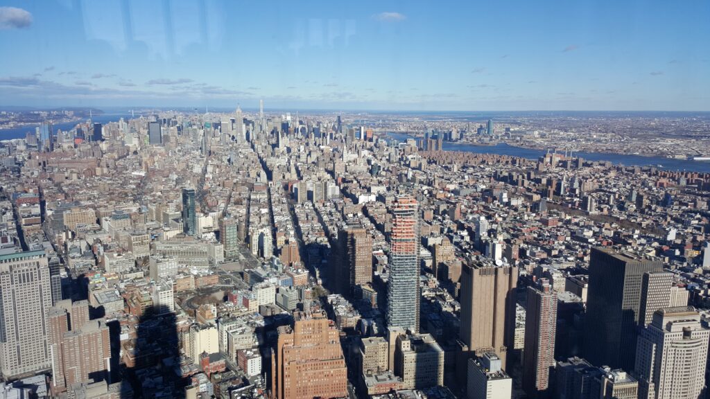Stedentrip New York: uitzicht vanaf One WTC